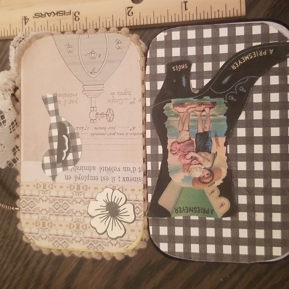 Handcrafted sewing curiousity tin - Picture 4 of 4